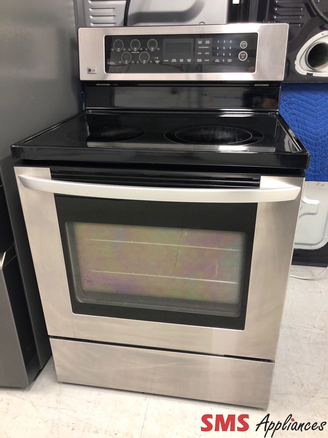 LG 30” Glass Top Range  LSB5682SS