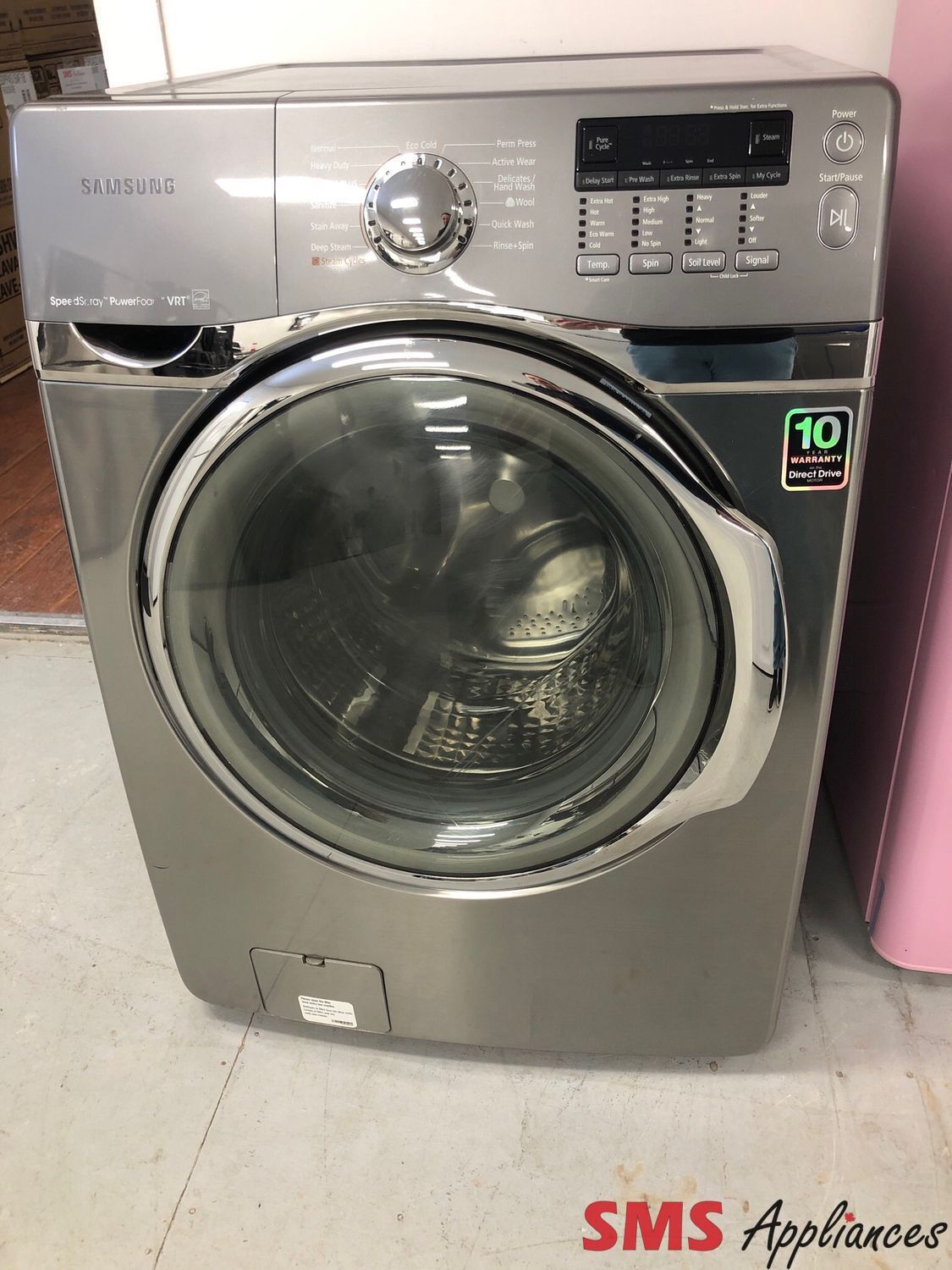 Samsung 4.0  Cu.Ft Front-Load Washer WF405ATPASU