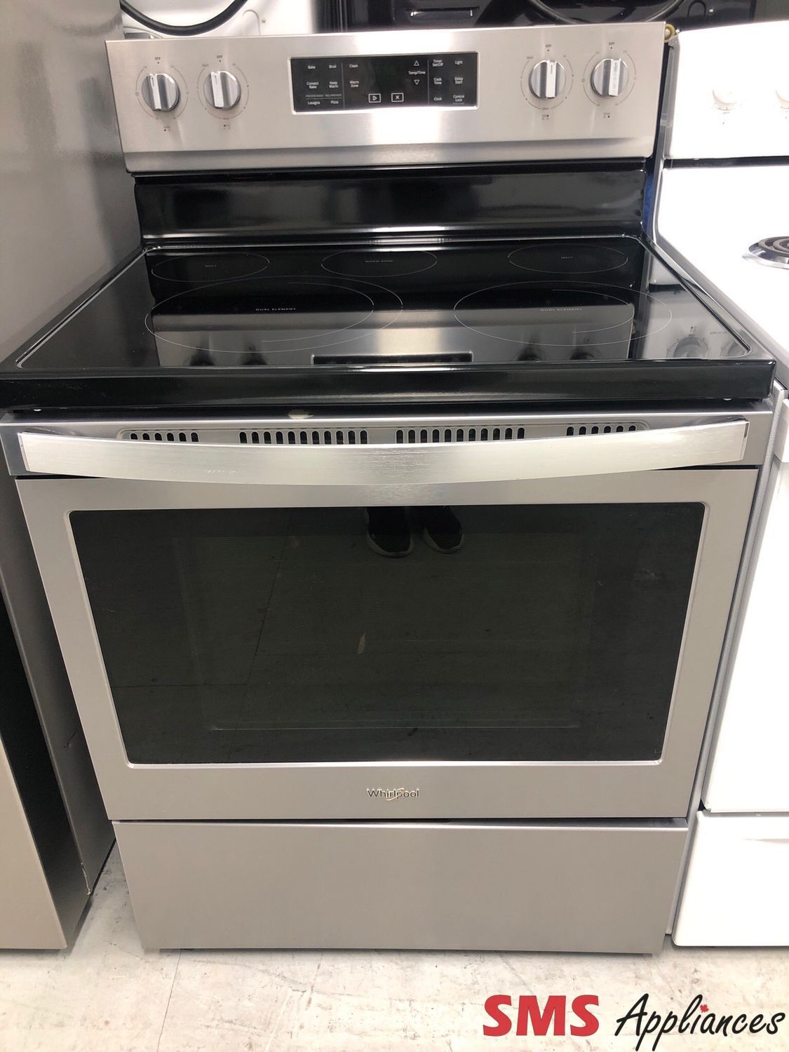 Whirlpool 30” Glass-Top Range YWFE550S0HZ1