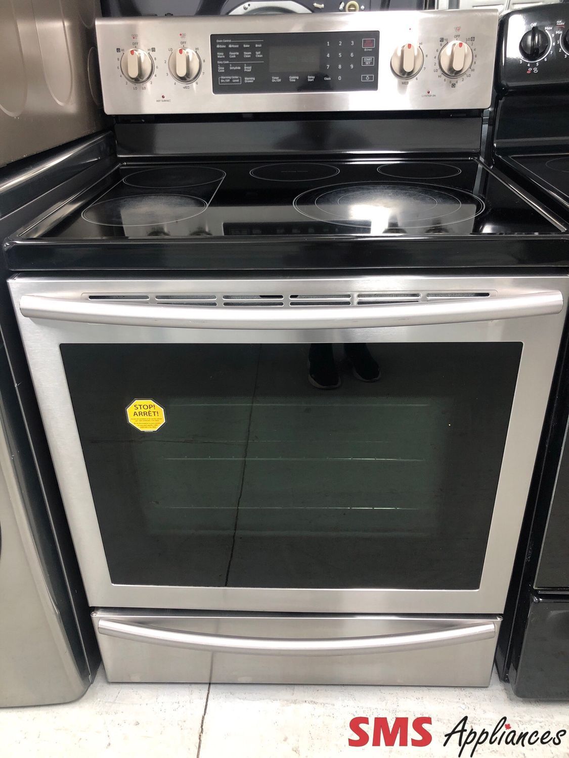 Samsung 30” Glass-Top Range NE59J7651WS