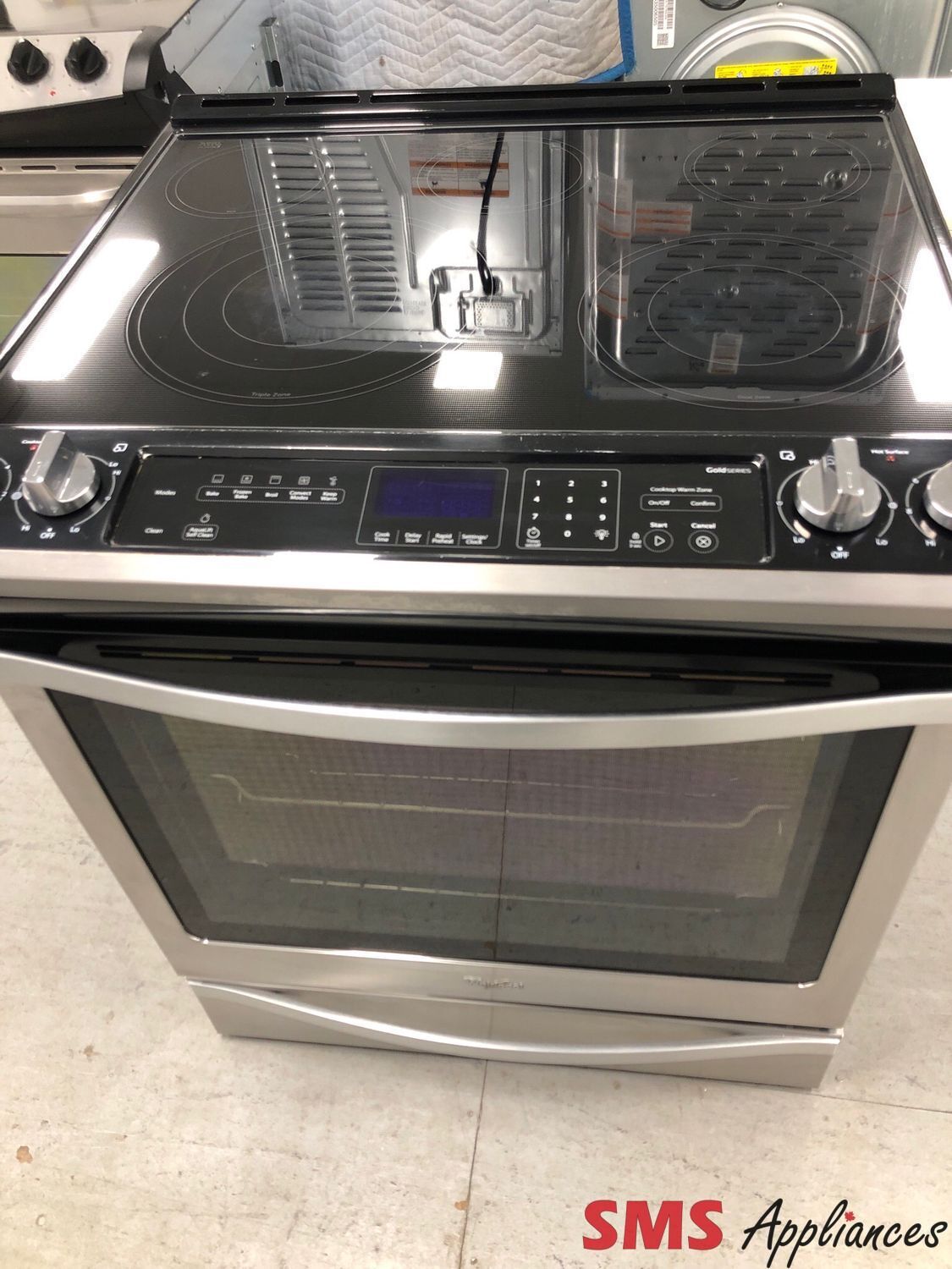 Whirlpool 30''  Slide-In Range YWEE745H0FS0