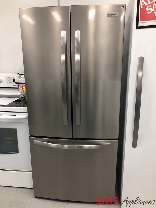Open Box-Scratch and Dent Frigidaire 17.6 Cu.Ft French Door Refrigerator FRFG1723AV Open Box-Scratch and Dent Frigidaire 17.6 Cu.Ft French Door Refrigerator FRFG1723AV