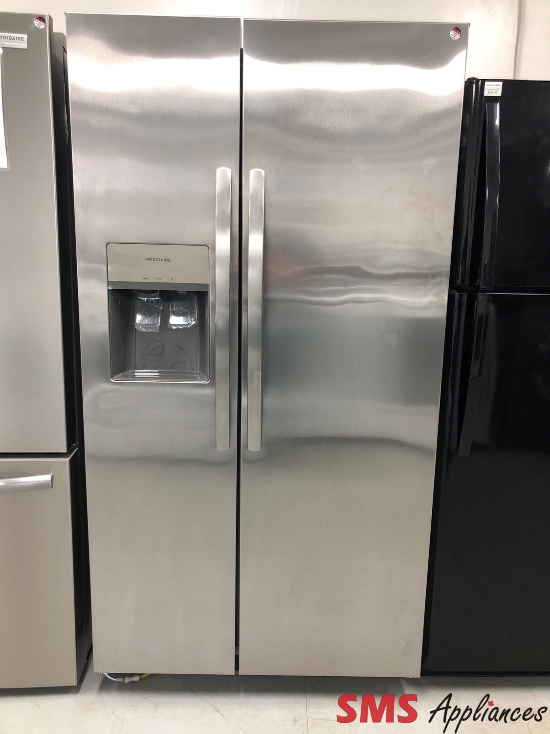 Open Box-Scratch and Dent Frigidaire 36'' Side By Side Refrigerator FRSS2623AS