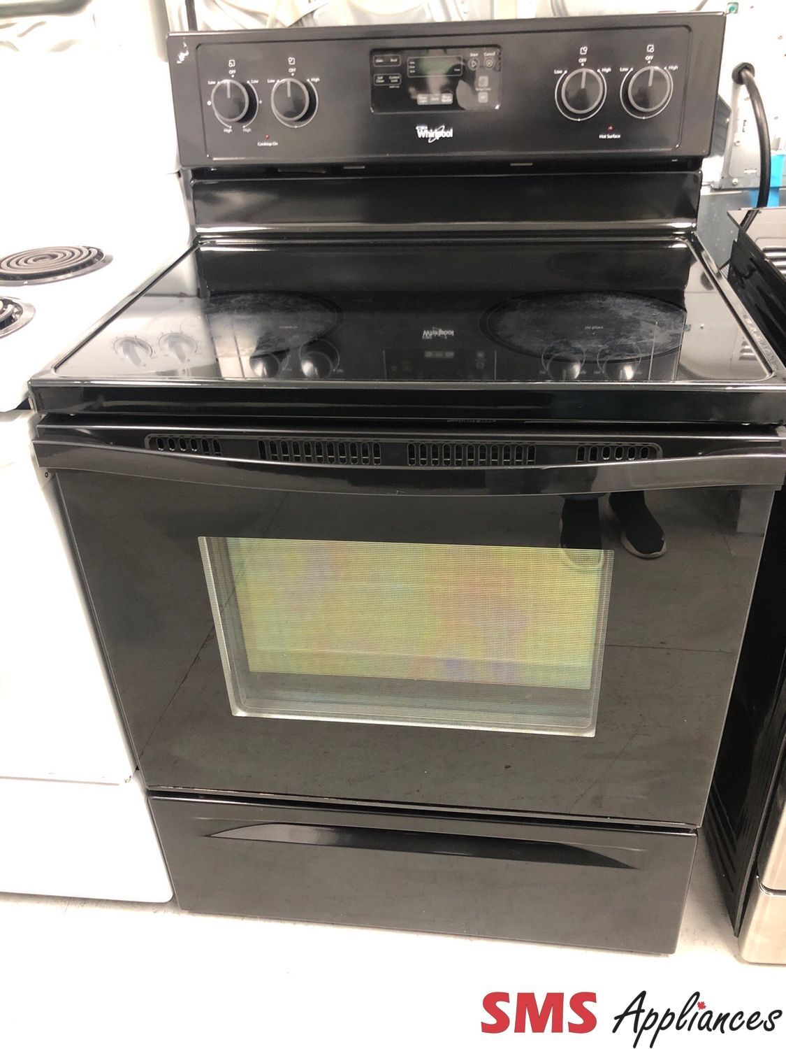 Whirlpool 30” Glass-Top Range YWFE510S0AB0