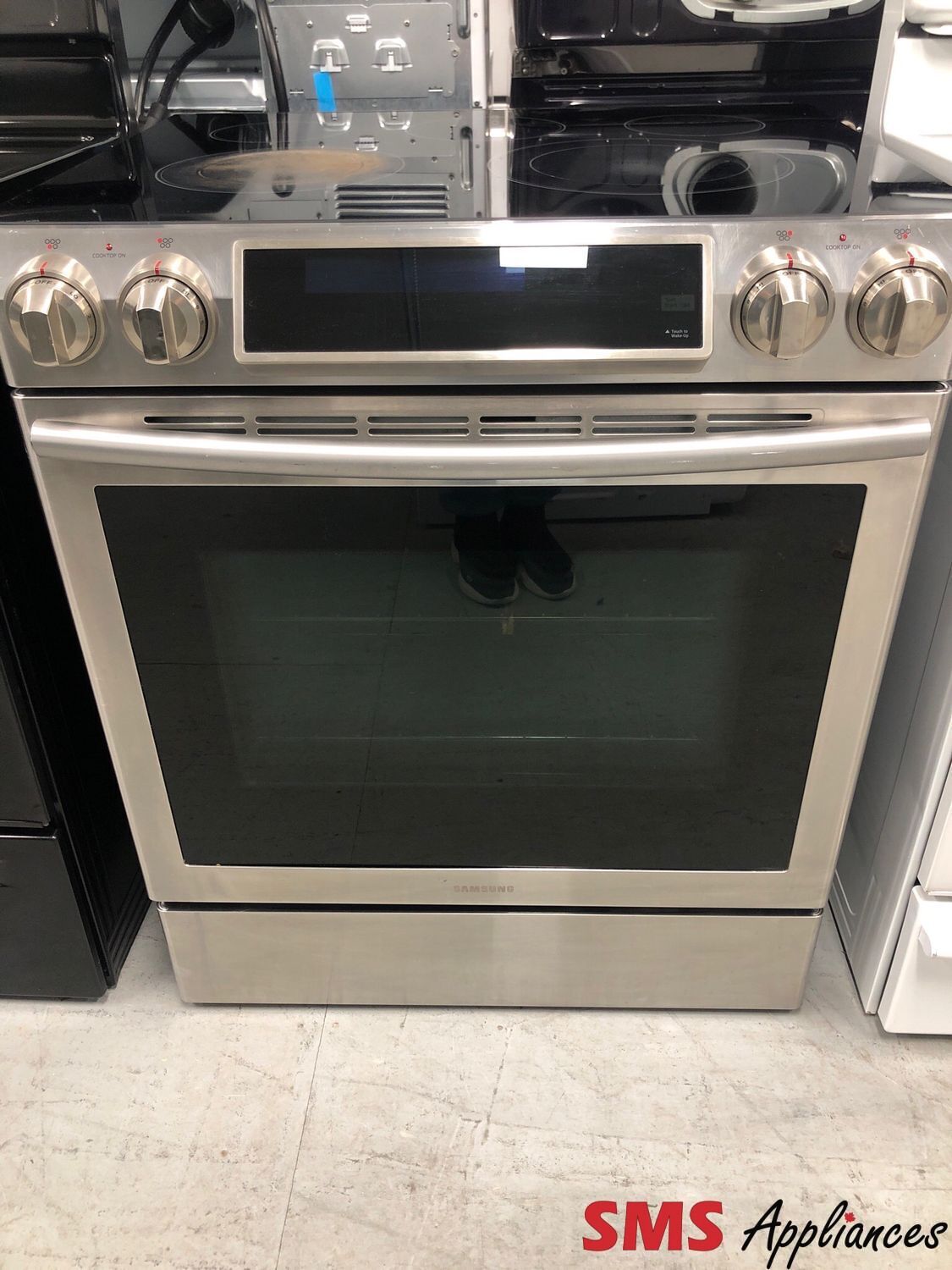 Samsung 30” Glass-Top Range NE58F9500SS