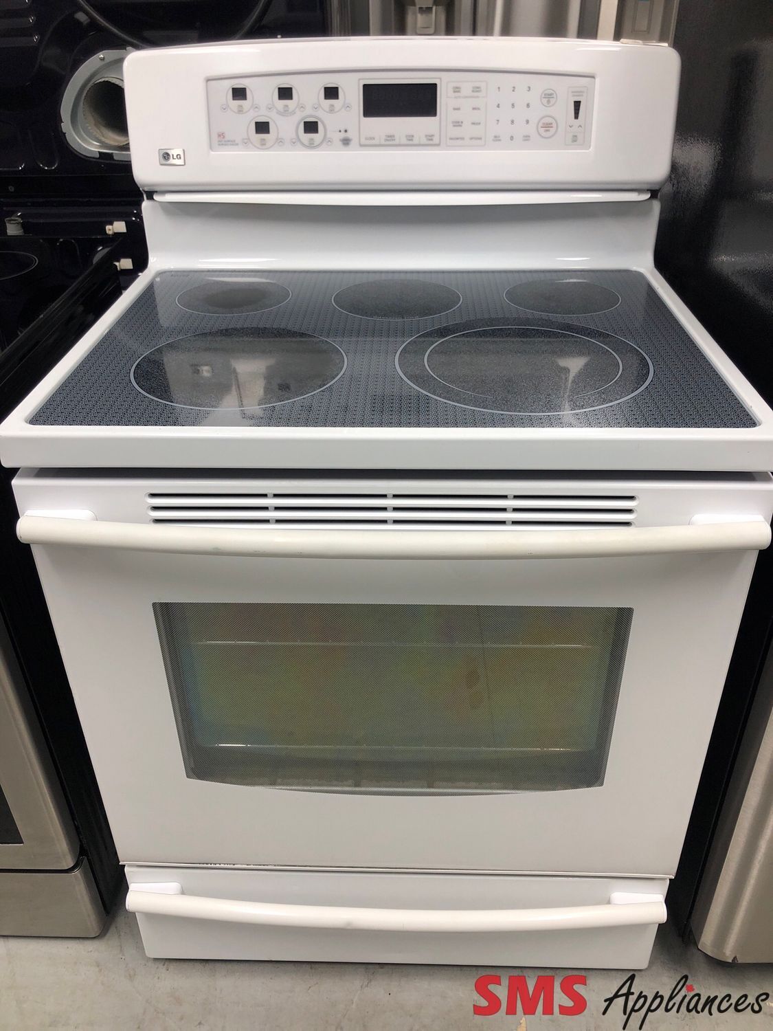 LG 30” Glass-Top Range LSC5622WW