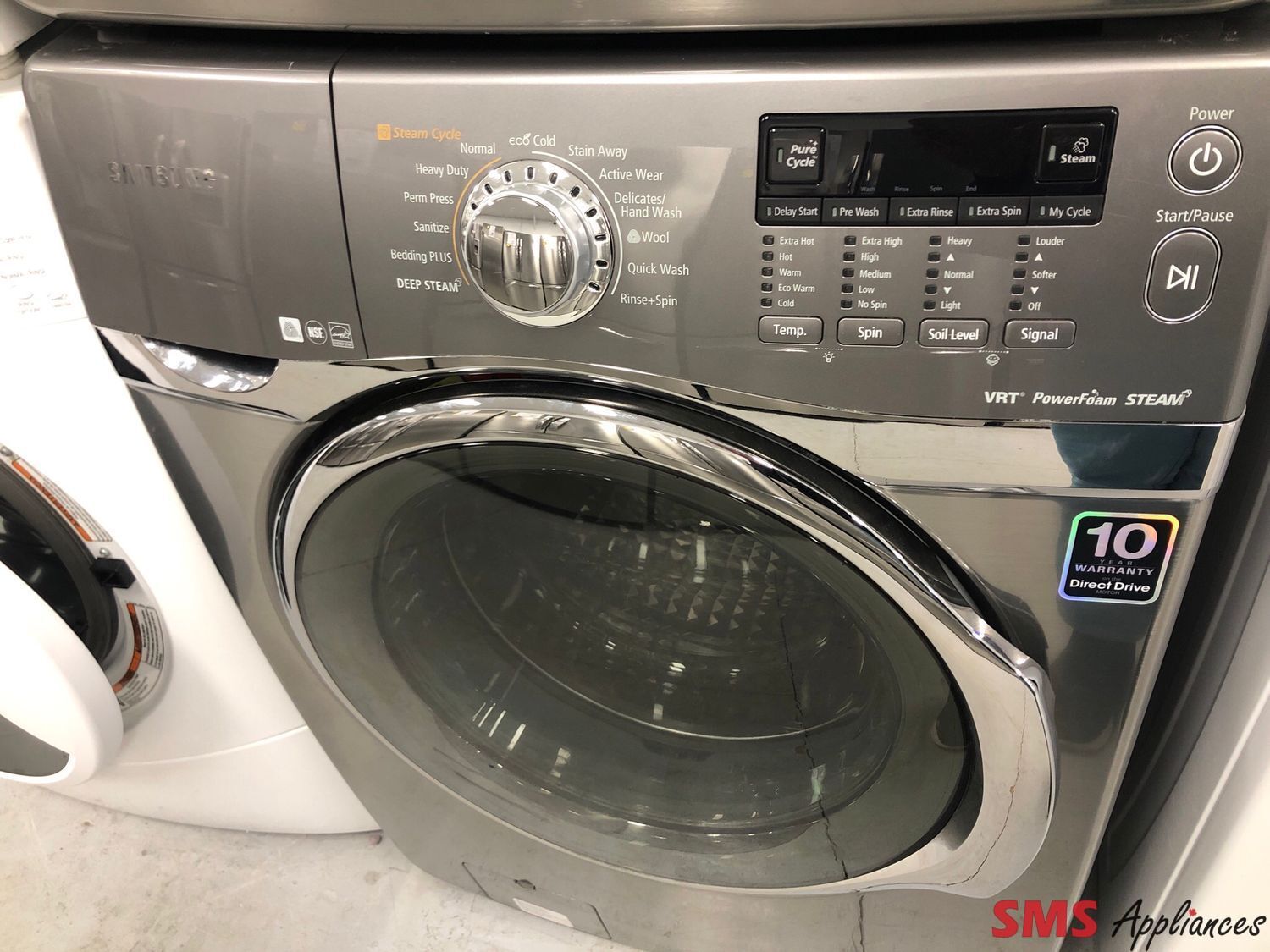 Samsung Front-Load Washer & Dryer Set WF431ABP/DV431AEP