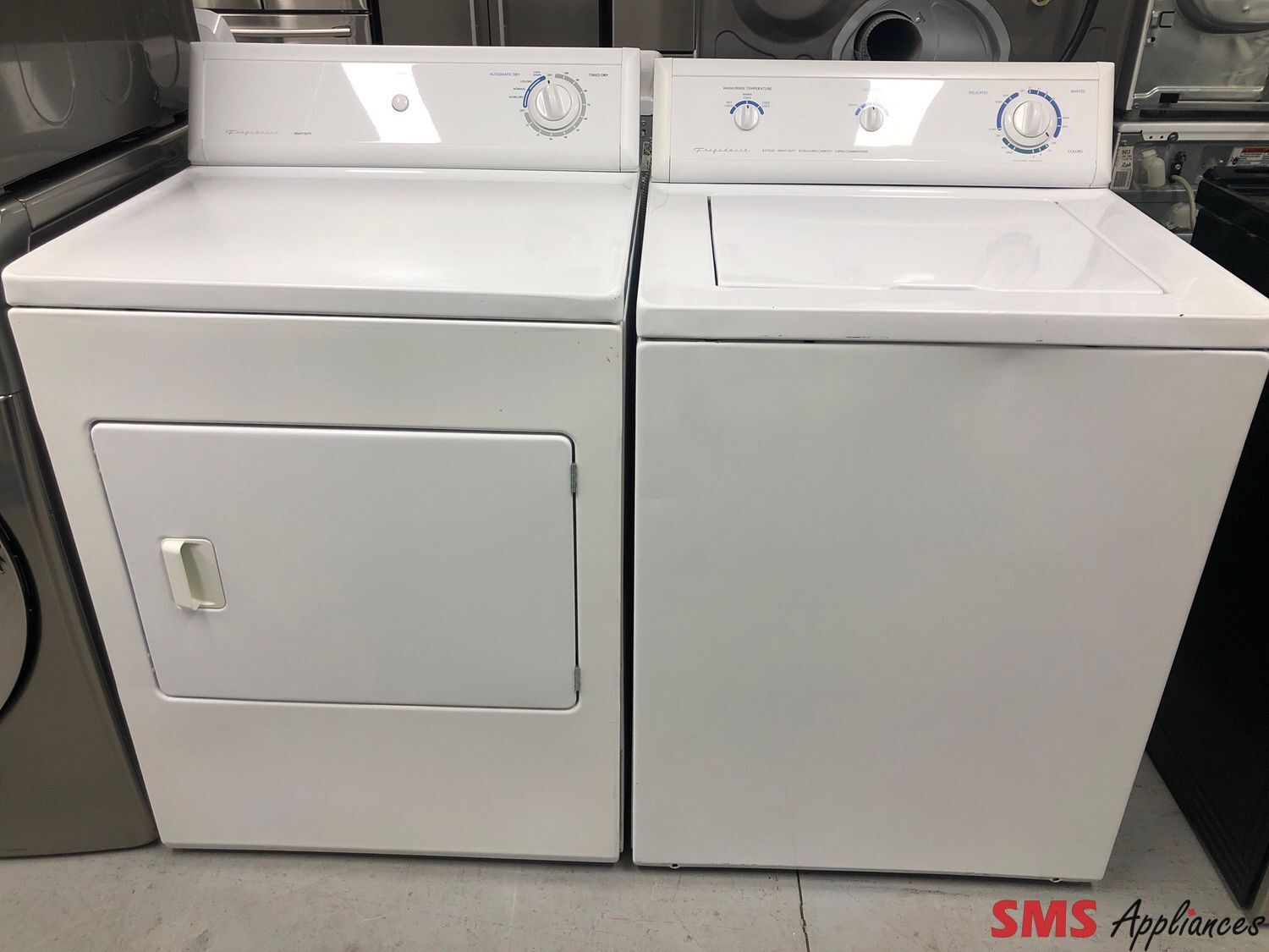 Frigidaire Top-Load Washer & Dryer Set  FWX833AS1/FER311CFS0