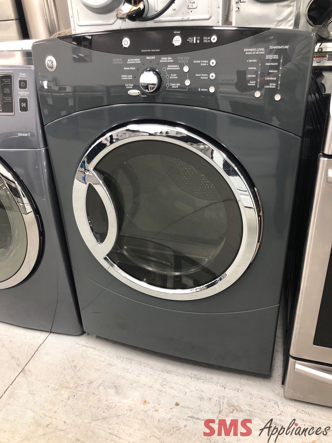 GE  6.7 Cu.Ft Front-Load Dryer  PCVH565EH0GG