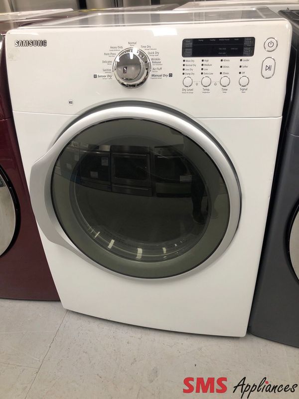 Samsung  7.3 Cu.Ft Front-Load Dryer DV330AEW