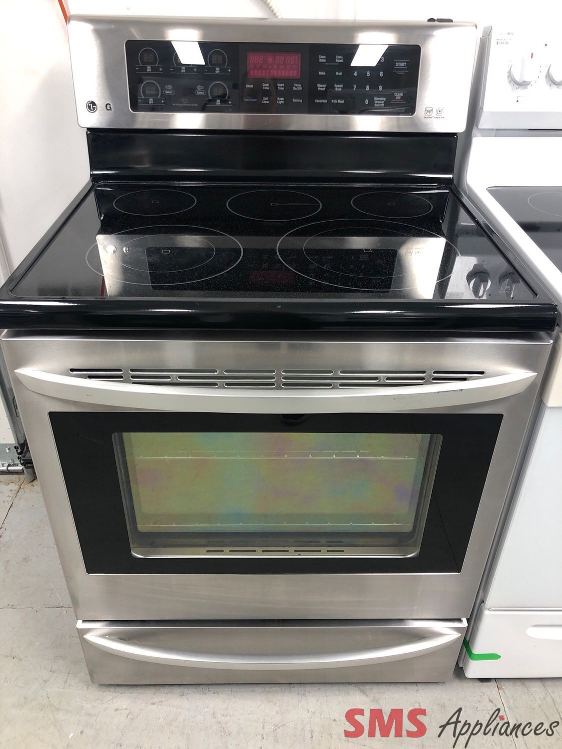 LG 30” Glass-Top Range LRE6387ST