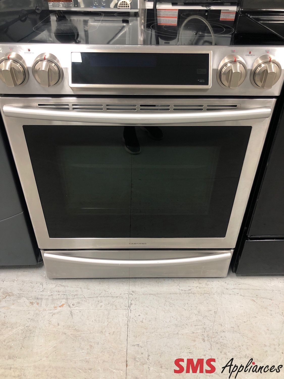 Samsung 30” Glass-Top Range  NE58F9710WS
