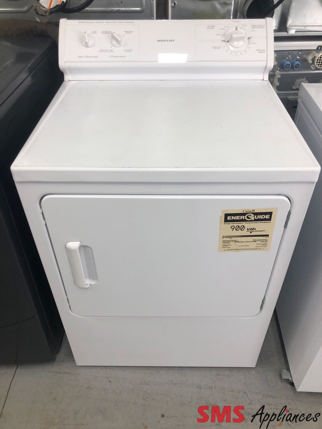 Moffat 6.0 Cu.Ft Front-Load Dryer  RUXR453EB3WW
