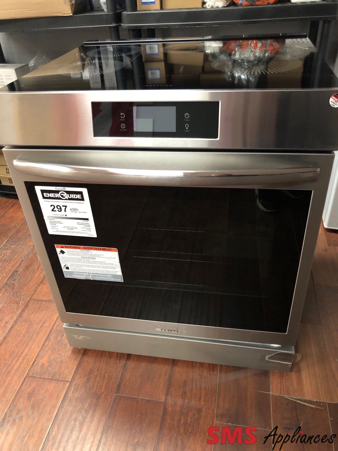 Open Box-Scratch and Dent Frigidaire Gallery 30” Induction Glass-Top Range GCFI306CBF
