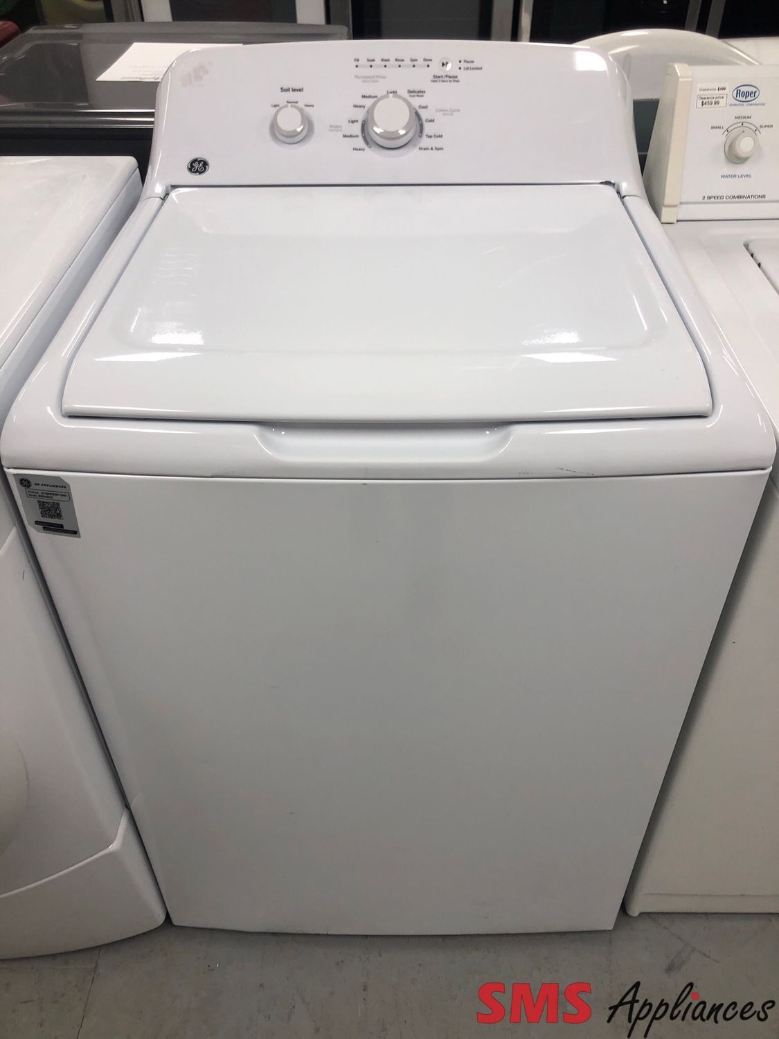 GE 4.4 Cu.Ft Top-Load Washer GTW302BMP1WW