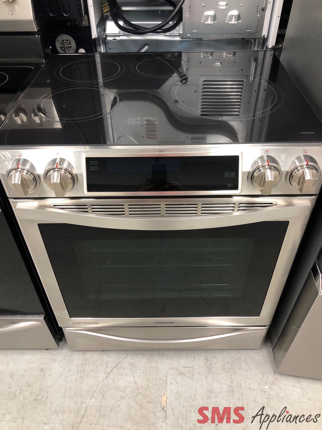 Samsung 30''  Slide-In Induction Range  NE58H9970WS