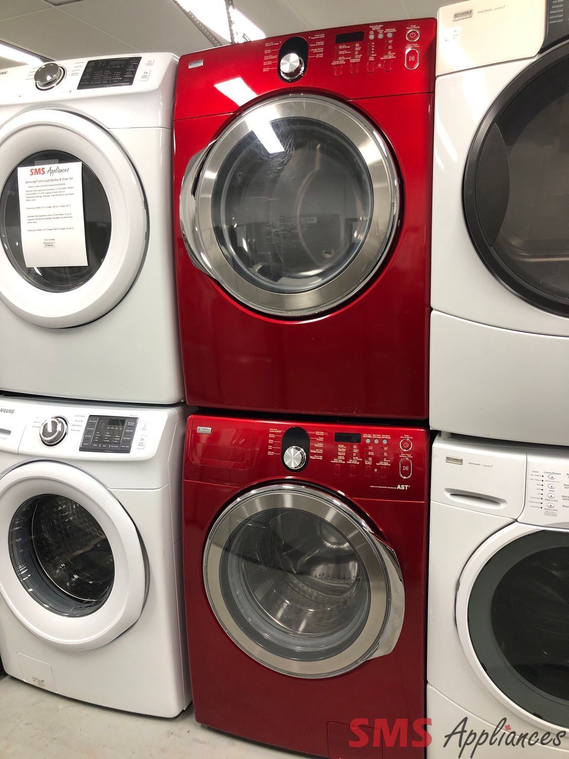 Kenmore Front-Load Washer & Dryer Set 592-493040/ 592-893040
