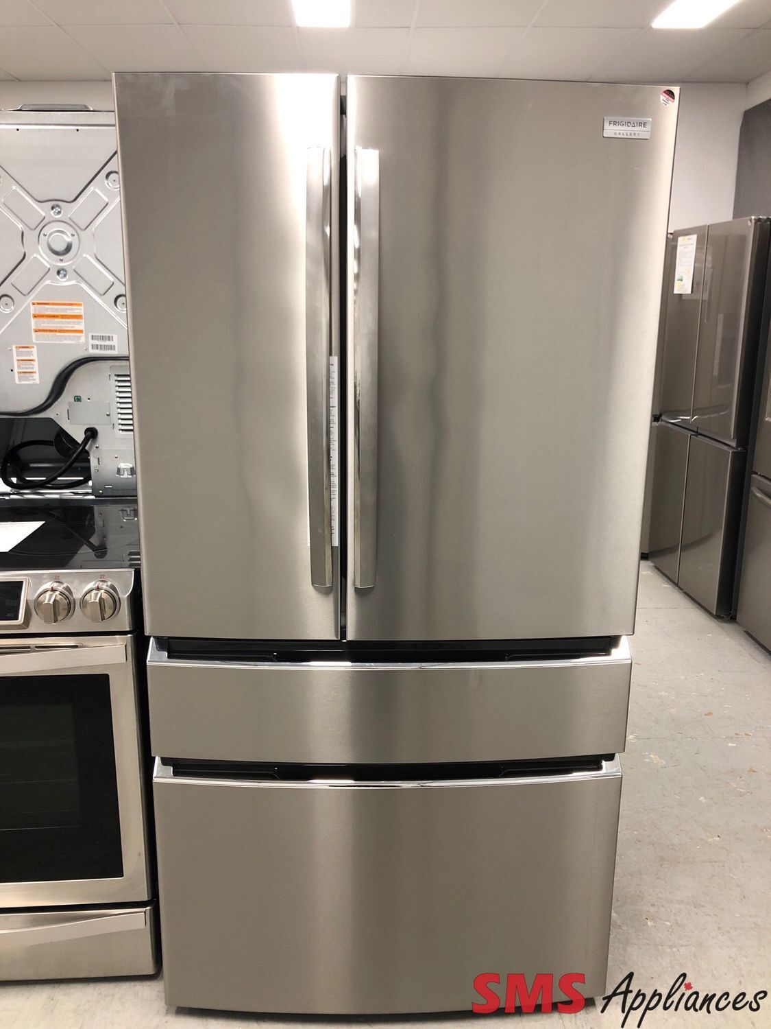 Open Box-Scratch and Dent Frigidaire Gallery 36” Four Door Refrigerator GRMN2872AF
