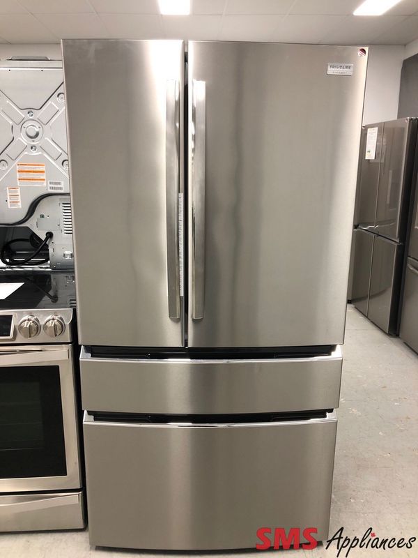Open Box-Scratch and Dent Frigidaire Gallery 36” Four Door Refrigerator GRMN2872AF Open Box-Scratch and Dent Frigidaire Gallery 36” Four Door Refrigerator GRMN2872AF