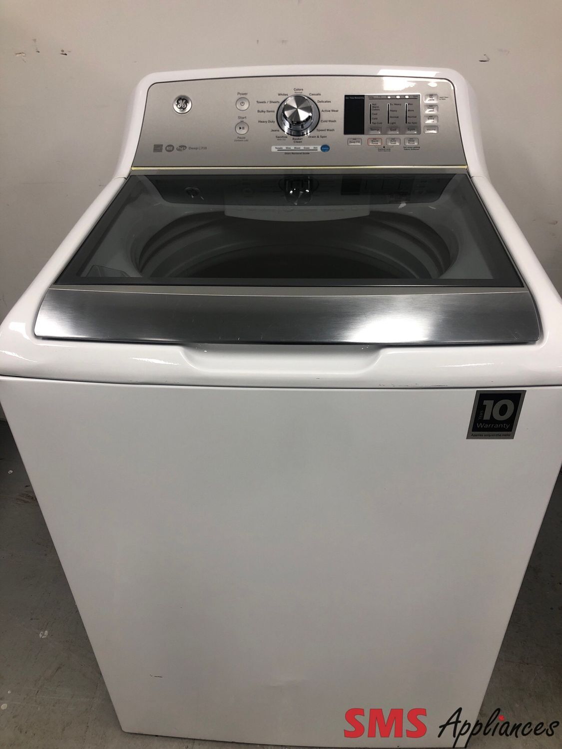 GE 5.3 cu.Ft Top-Load Washer GTW680BMMWS