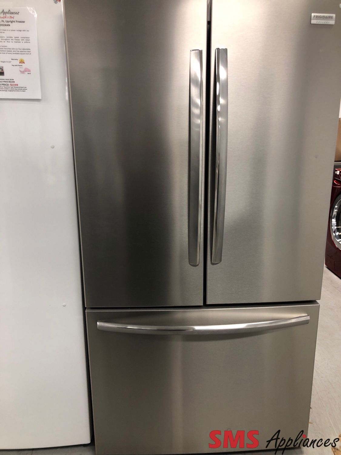 Open Box-Scratch and Dent Frigidaire Gallery 36” French Door Refrigerator GRFN2853AF