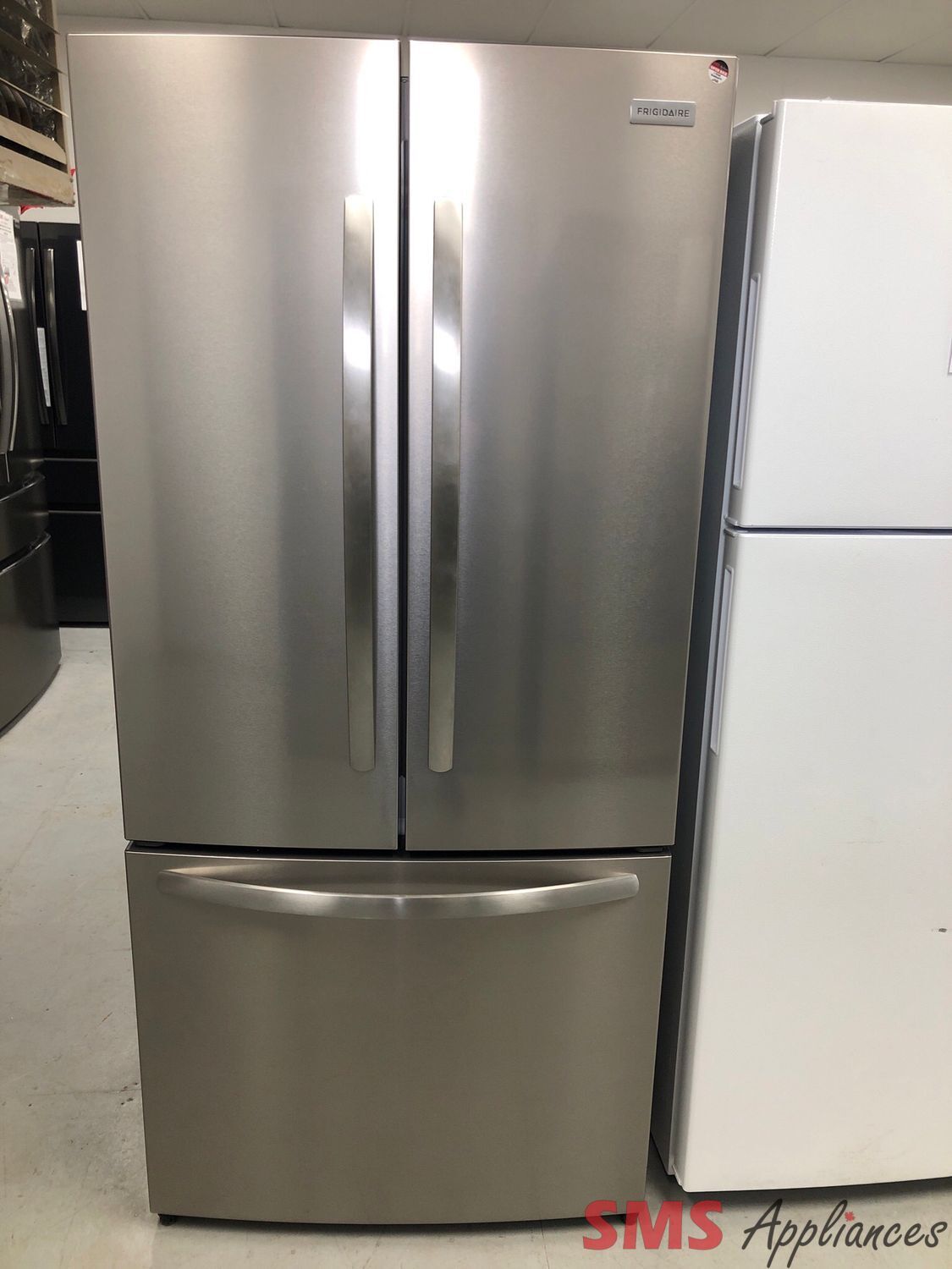 Open Box-Scratch and Dent Frigidaire 17.6 Cu. Ft. Counter-Depth French Door Refrigerator  FRFG1813AV