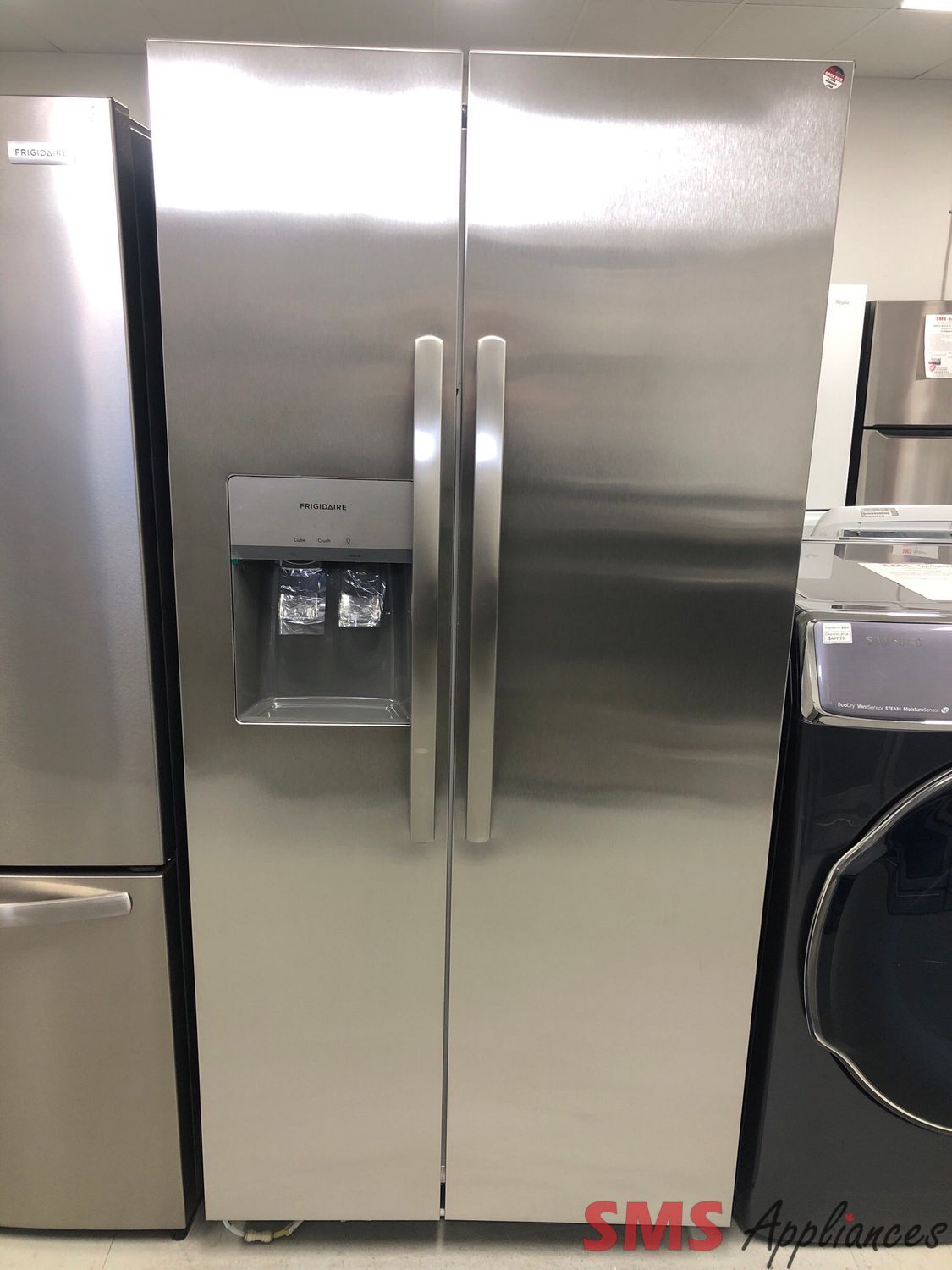 Open Box-Scratch and Dent Frigidaire 33” Side By Side Refrigerator  FRSS2323AS