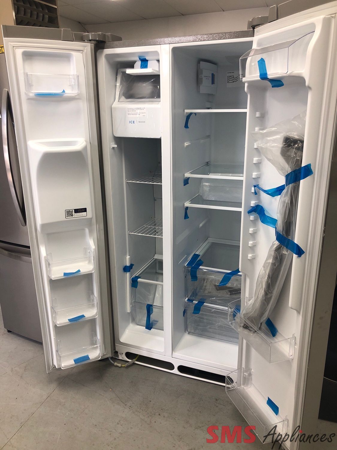 Open Box-Scratch and Dent Frigidaire 33” Side By Side Refrigerator  FRSS2323AS