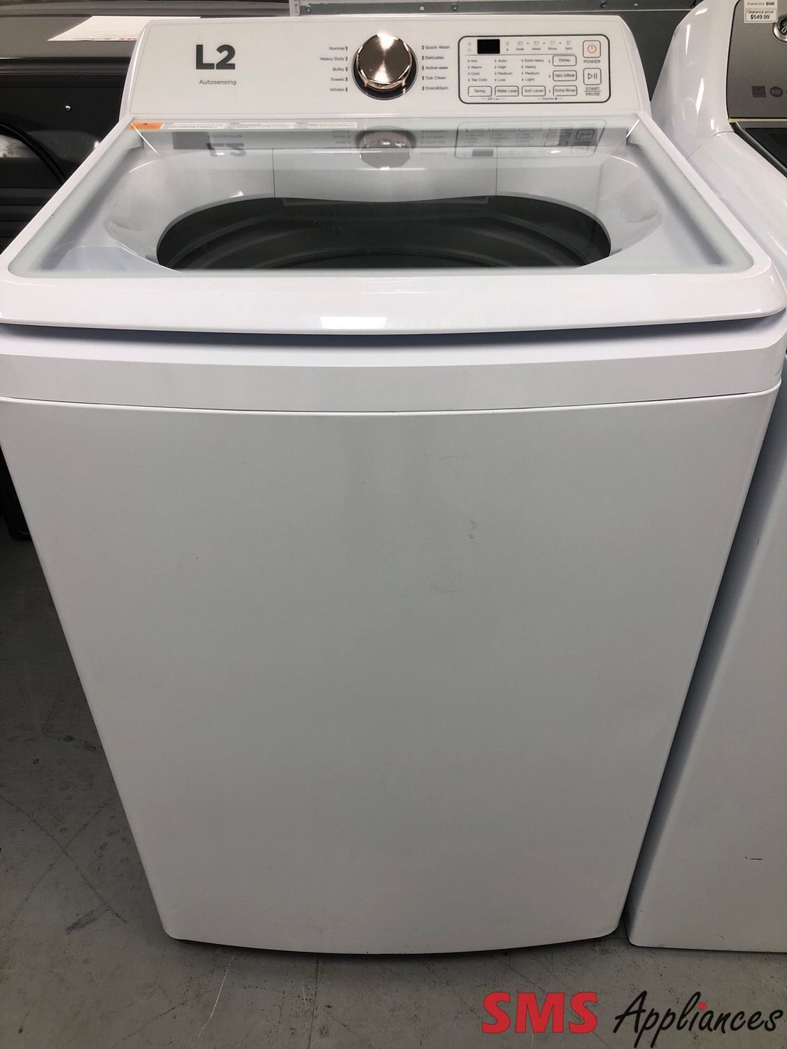 L2  4.3 Cu.Ft Top-Load Washer  LT43A3AWW
