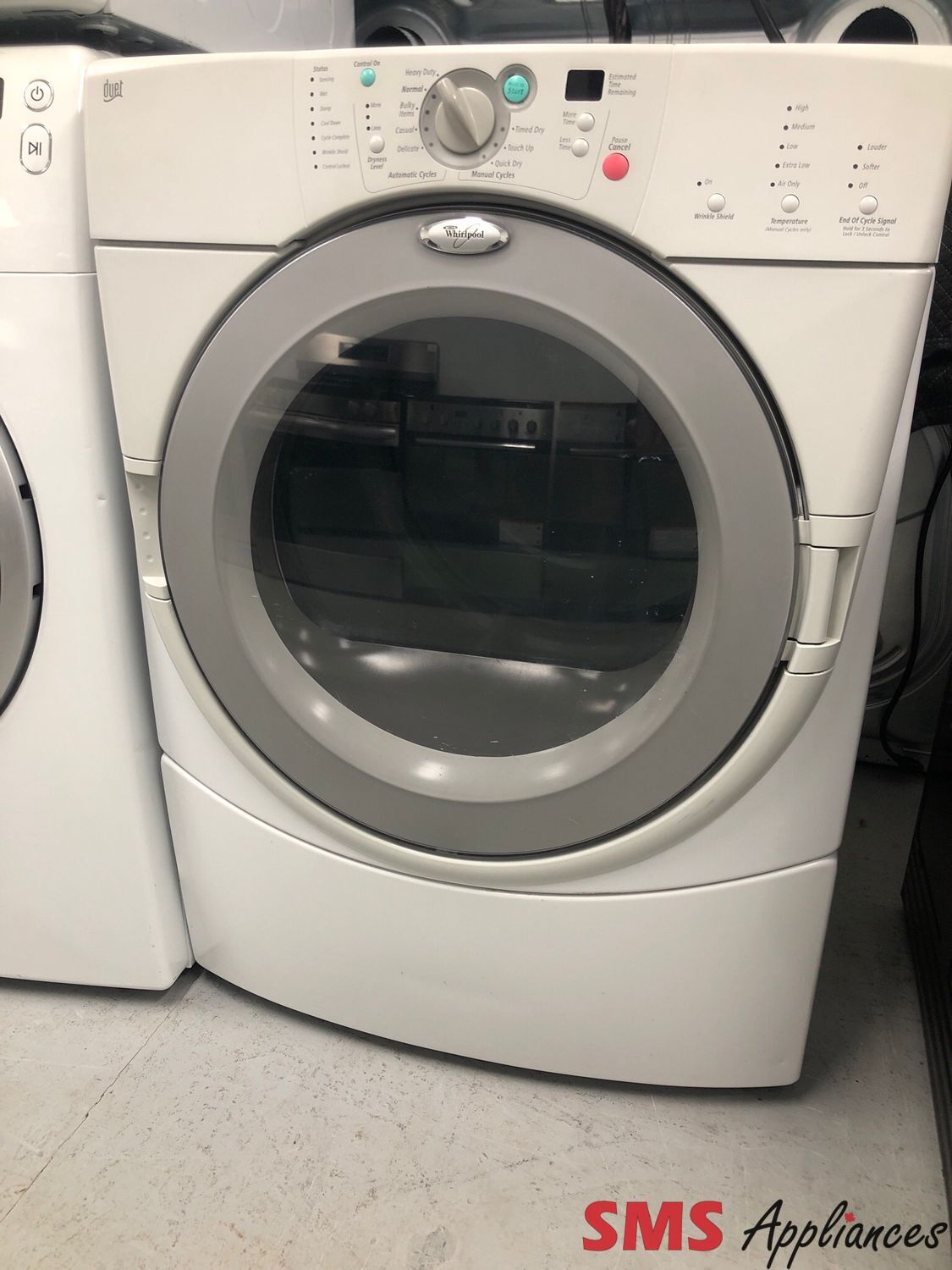 Whirlpool Duet 7.0 Cu.Ft Front-Load Dryer YGEW9250PW0