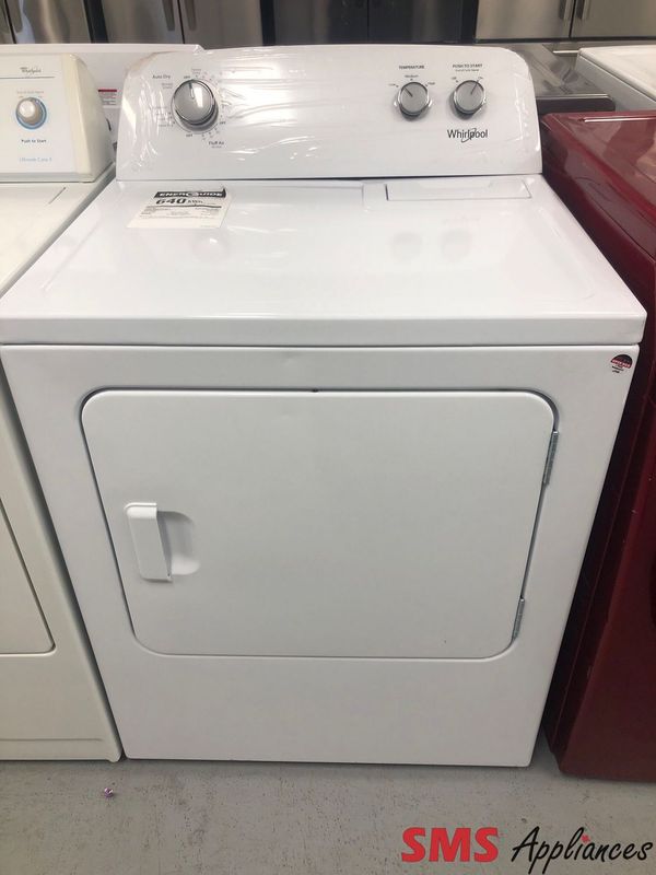 Open Box-Scratch and Dent Whirlpool 7.0 Cu.Ft Electric Dryer YWED4850HW0 Open Box-Scratch and Dent Whirlpool 7.0 Cu.Ft Electric Dryer YWED4850HW0