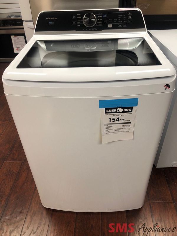 Open Box- Scratch and Dent Frigidaire 5.1 Cu.Ft Top-Load Washer FLVW7523BW Open Box- Scratch and Dent Frigidaire 5.1 Cu.Ft Top-Load Washer FLVW7523BW
