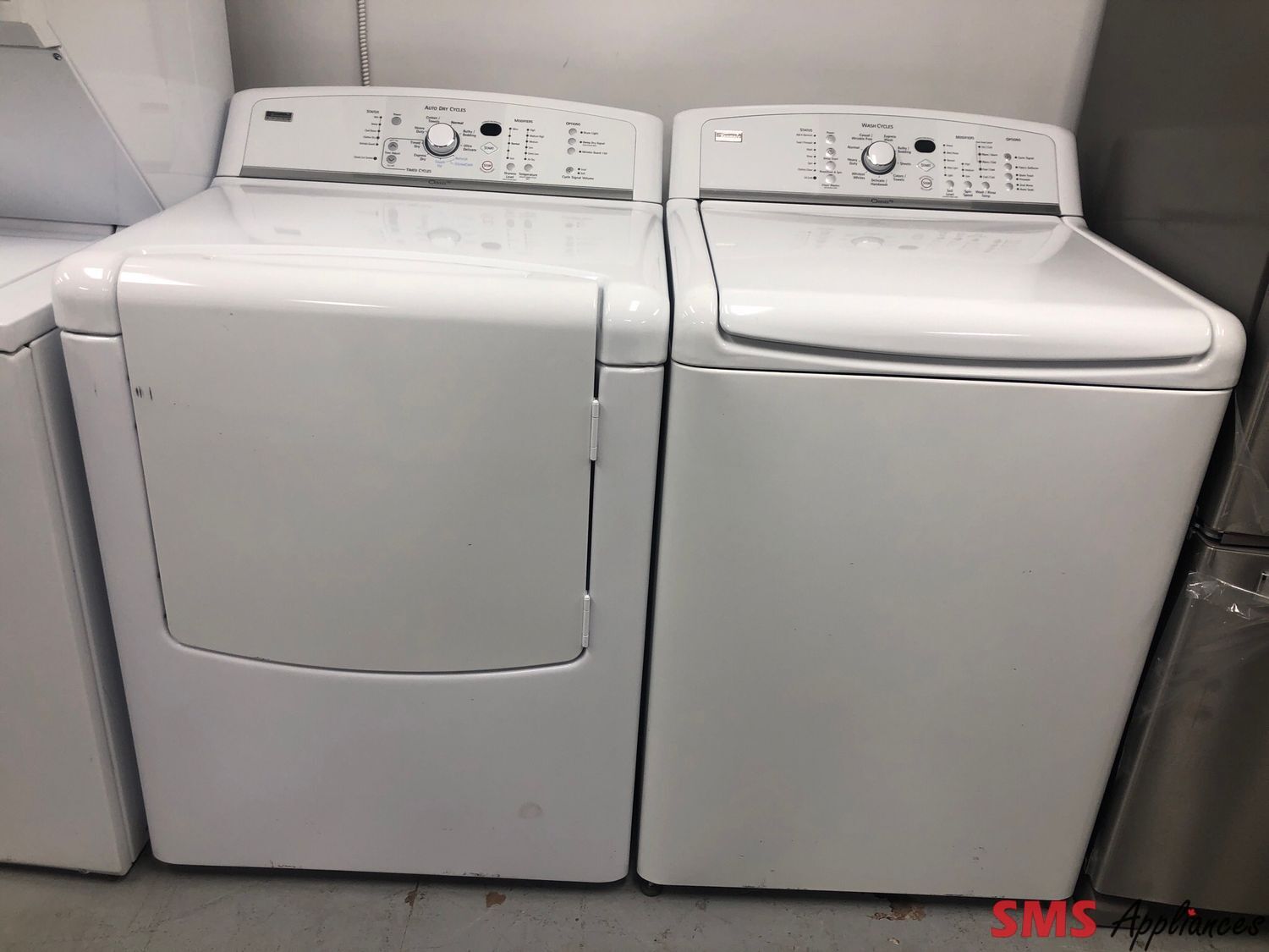 Kenmore Elite Top-Load Washer & Dryer Set 110.28062800/110.C68062801