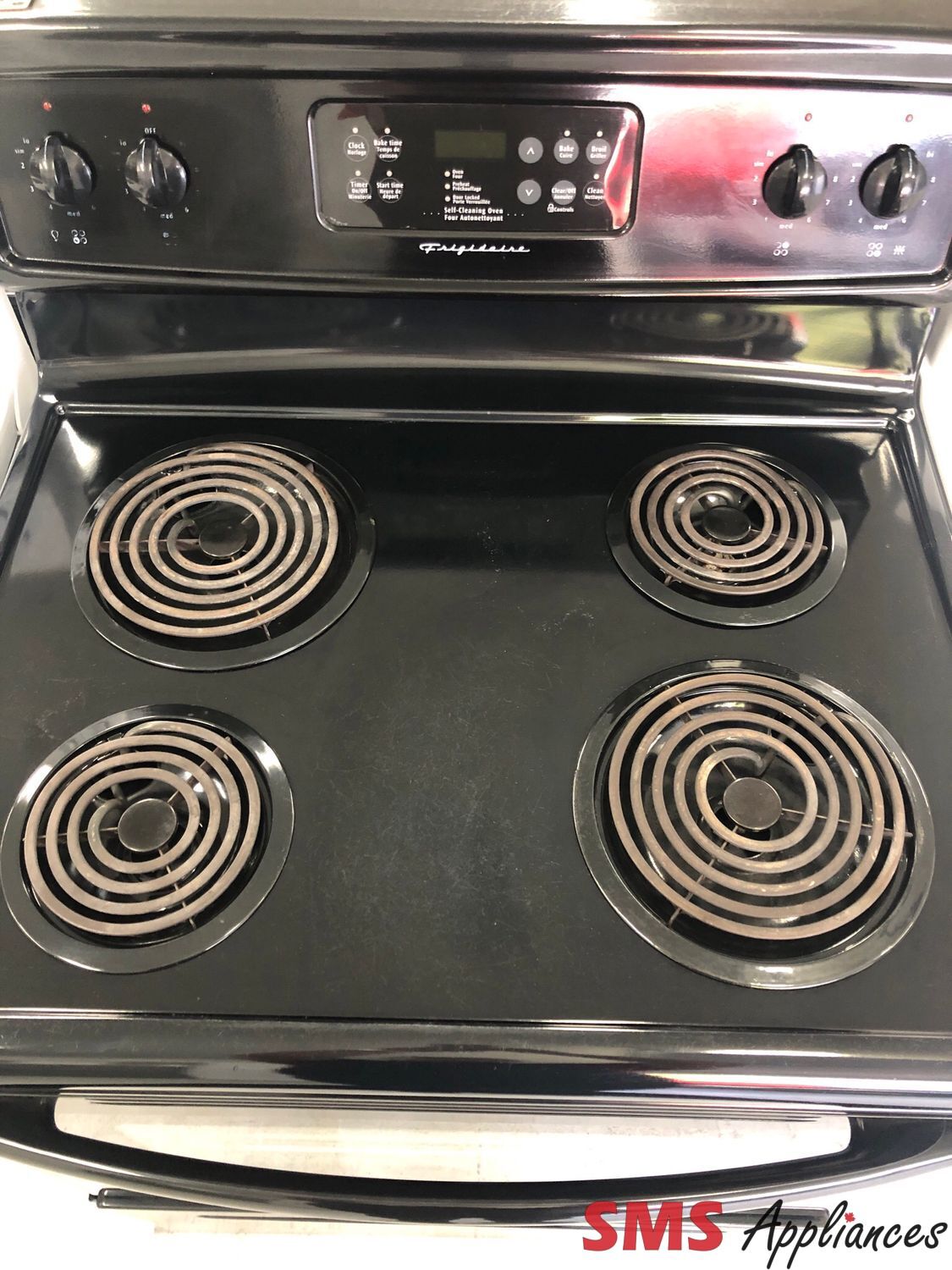 Frigidaire 30” Coil-Top Range CFEF358EB1
