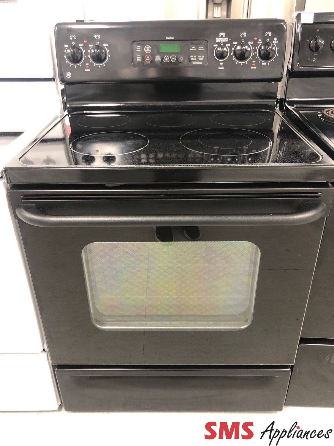 GE 30” Glass-Top Range JCBP80B0J2BB