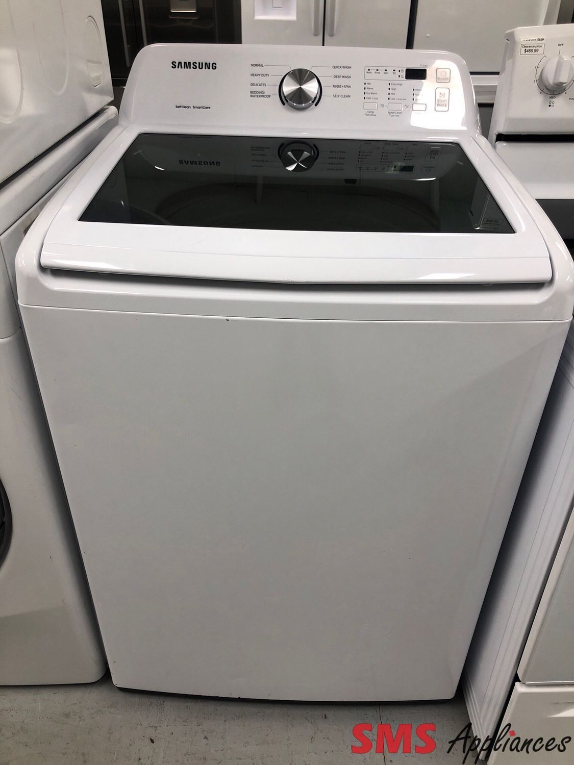 Samsung 5.0 Cu.Ft Top-Load Washer WA44A3205AW