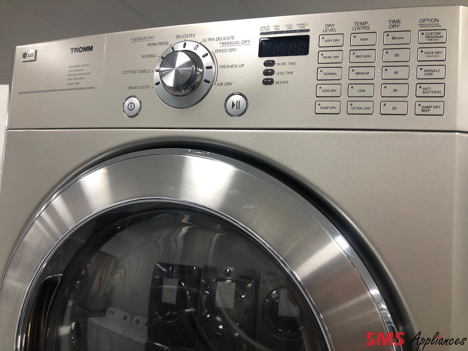 LG 7.3 Cu.Ft  Front-Load Dryer DLE9577SM