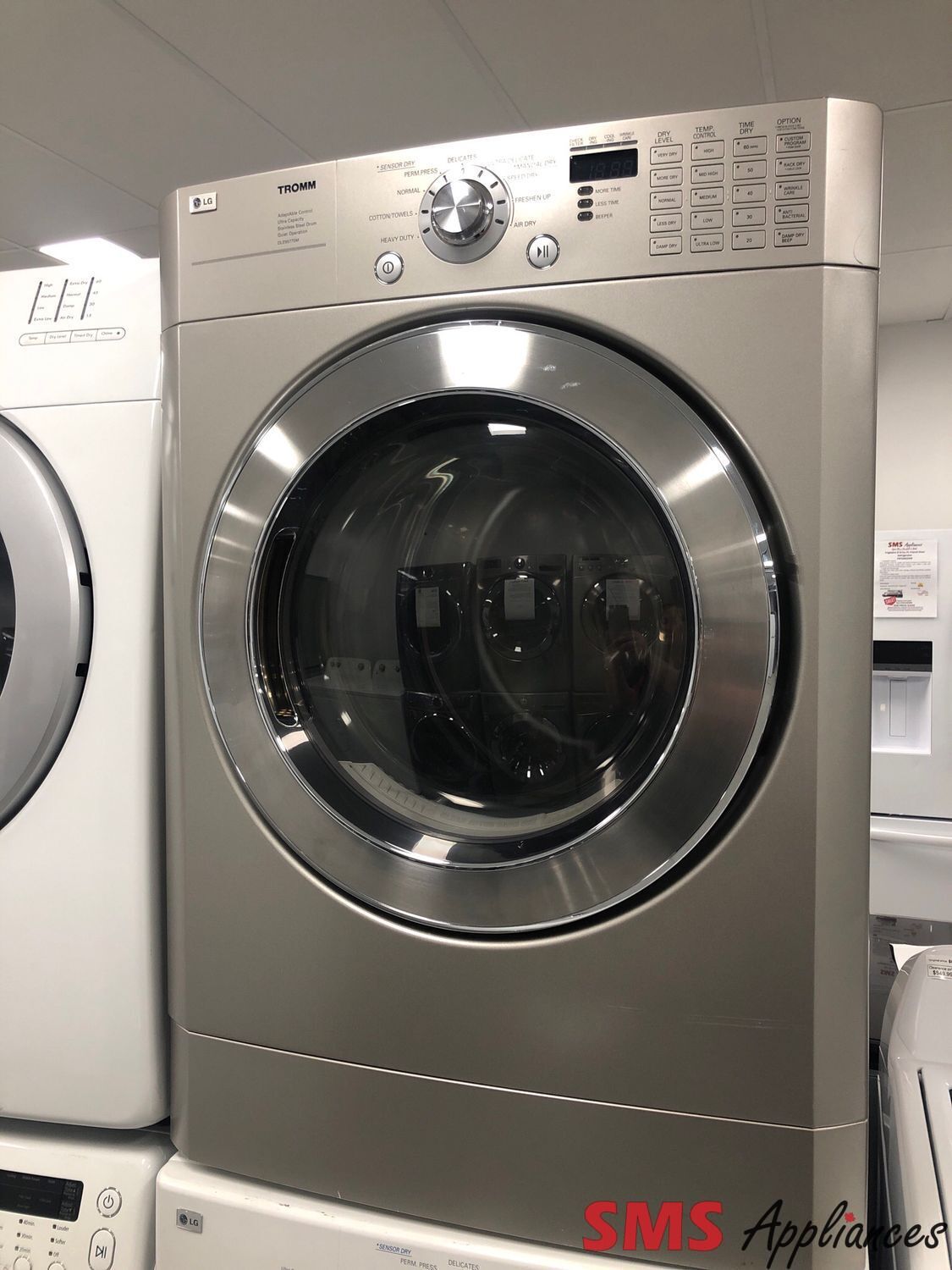 LG 7.3 Cu.Ft  Front-Load Dryer DLE9577SM