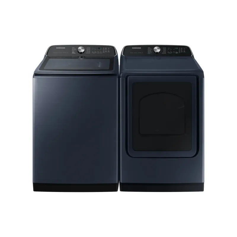 Open Box-Scratch and Dent Samsung Top-Load Washer & Dryer Set WA53CG7155ADA4/DVE54CG7155DAC
