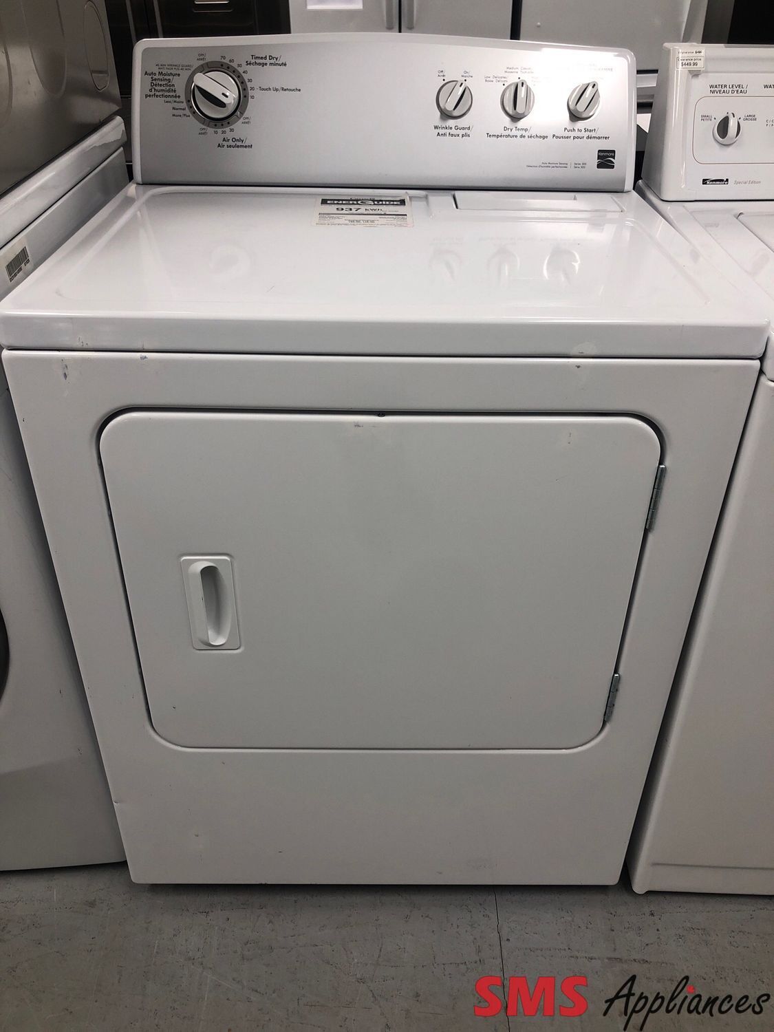 Kenmore 7.0 Cu.Ft  Front-Load Dryer 110.C62442510