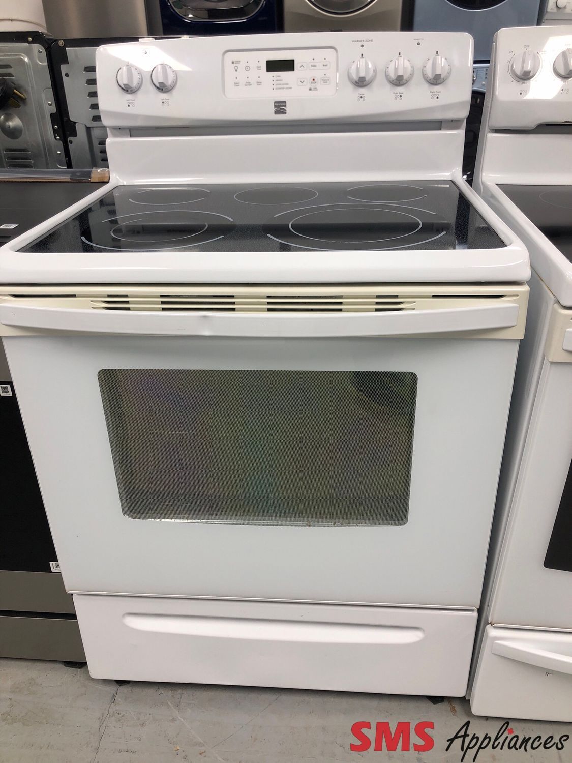 Kenmore 30” Glass-Top Range  970657424