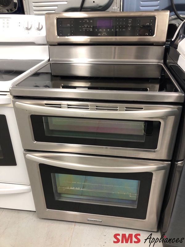 Kitchen Aid 30'' Glass-Top Range YKER507XSS01