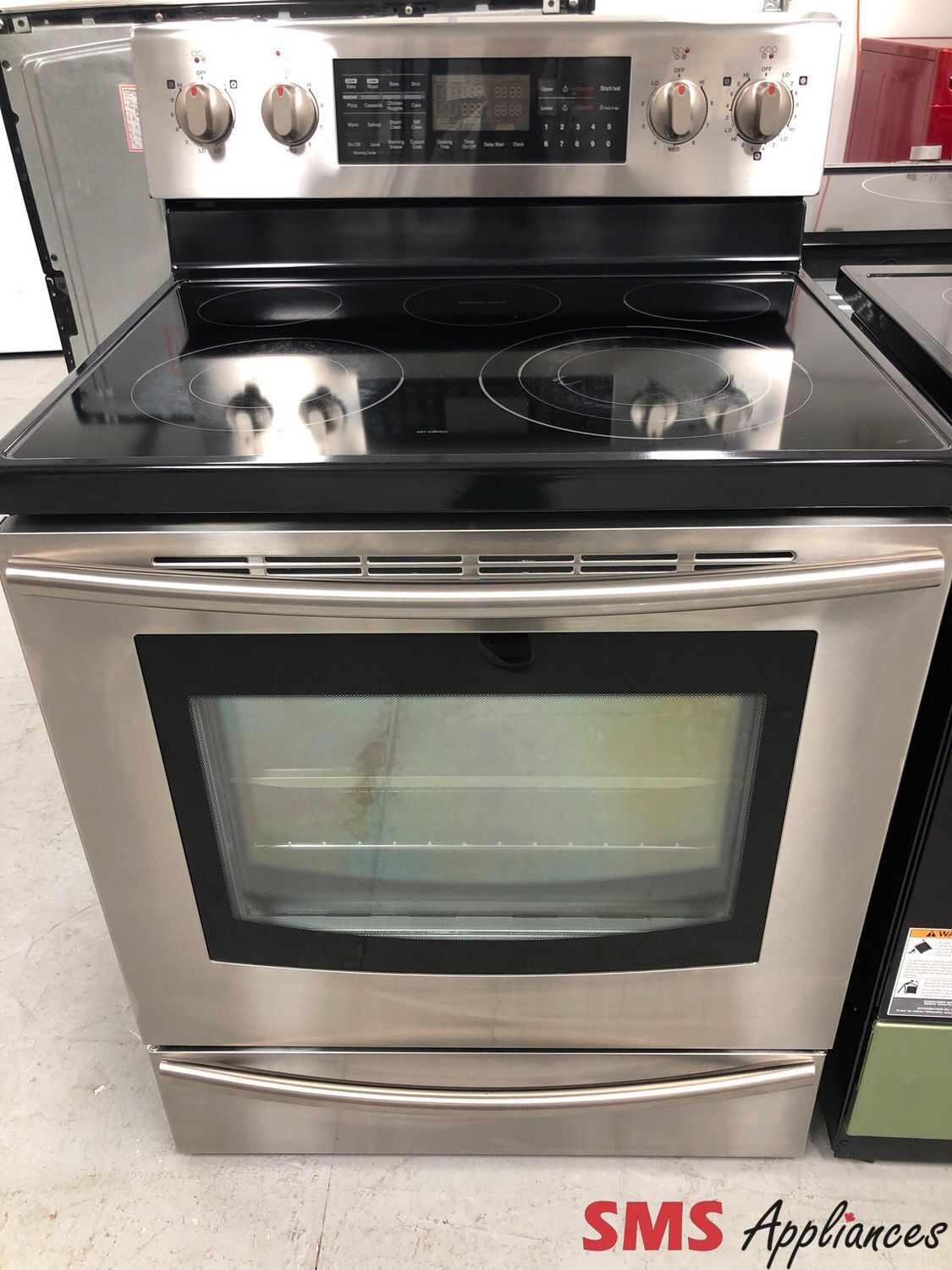Samsung 30” Glass-Top Range  FE710DRS