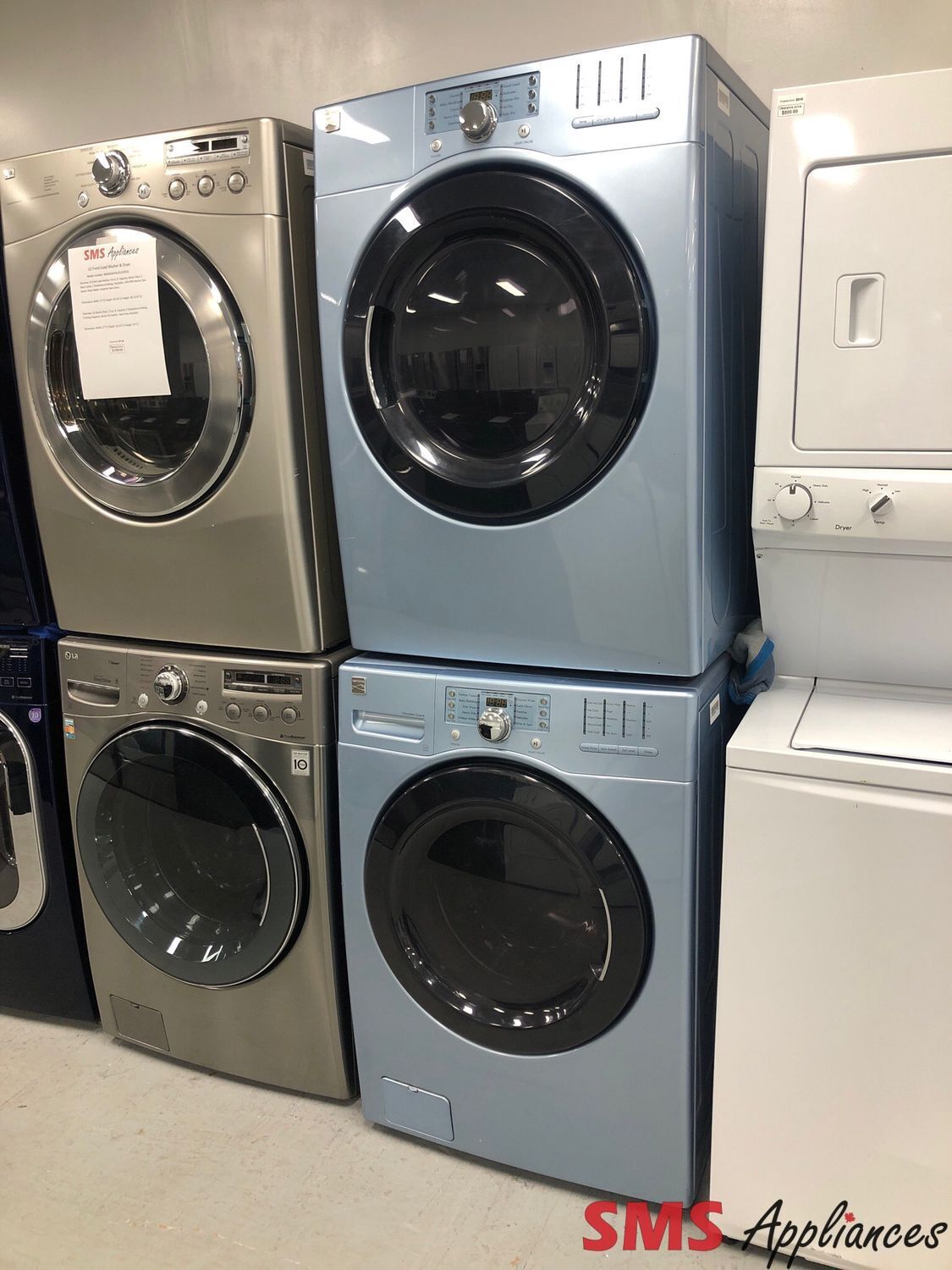 Kenmore Front-Load Washer & Dryer Set 796.40315900/796.80315900