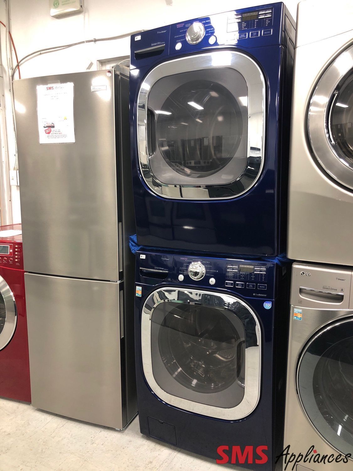 LG Front-Load Washer & Dryer Set  WM2801HLA/DLEX2801L