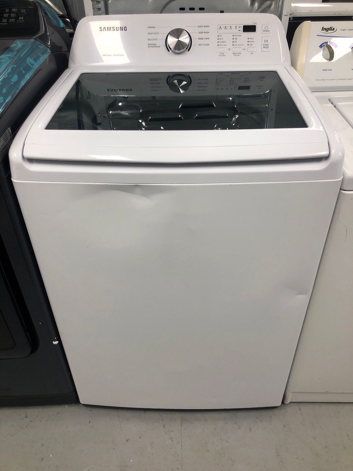 Samsung 5.0 Cu.Ft Top-Load Washer WA44A3205AW