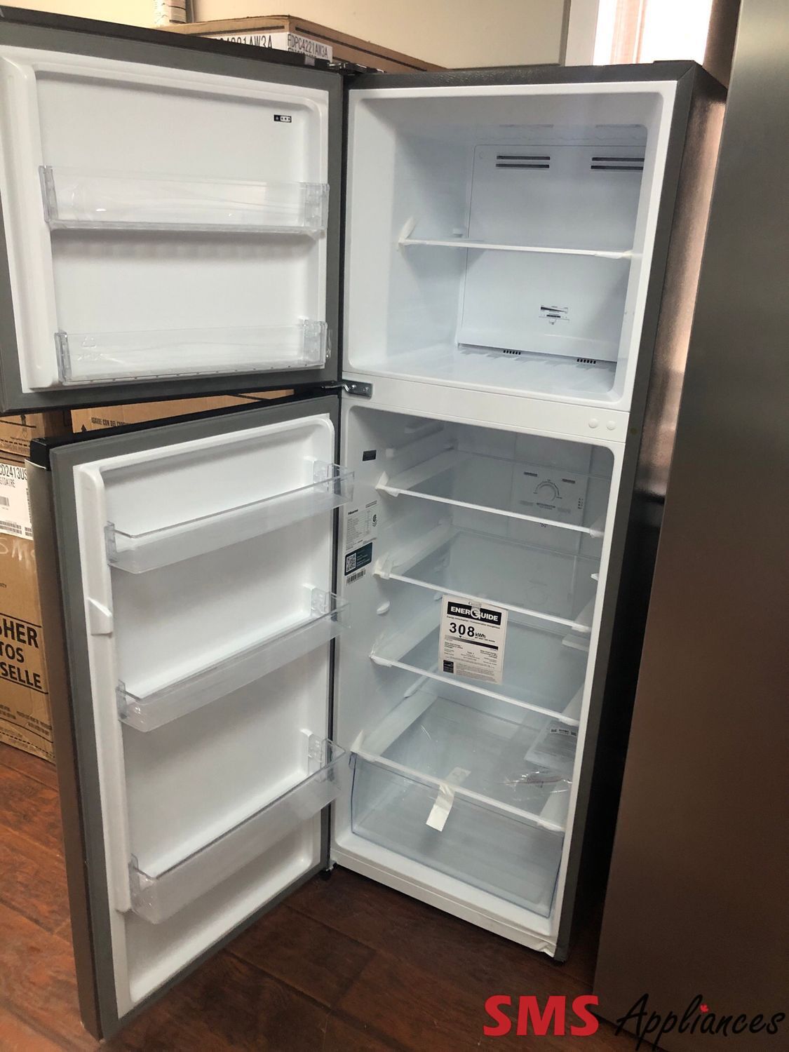 Open Box-Scratch & Dent Hisense 24''  Top Mount Refrigerator RT12A2CSE