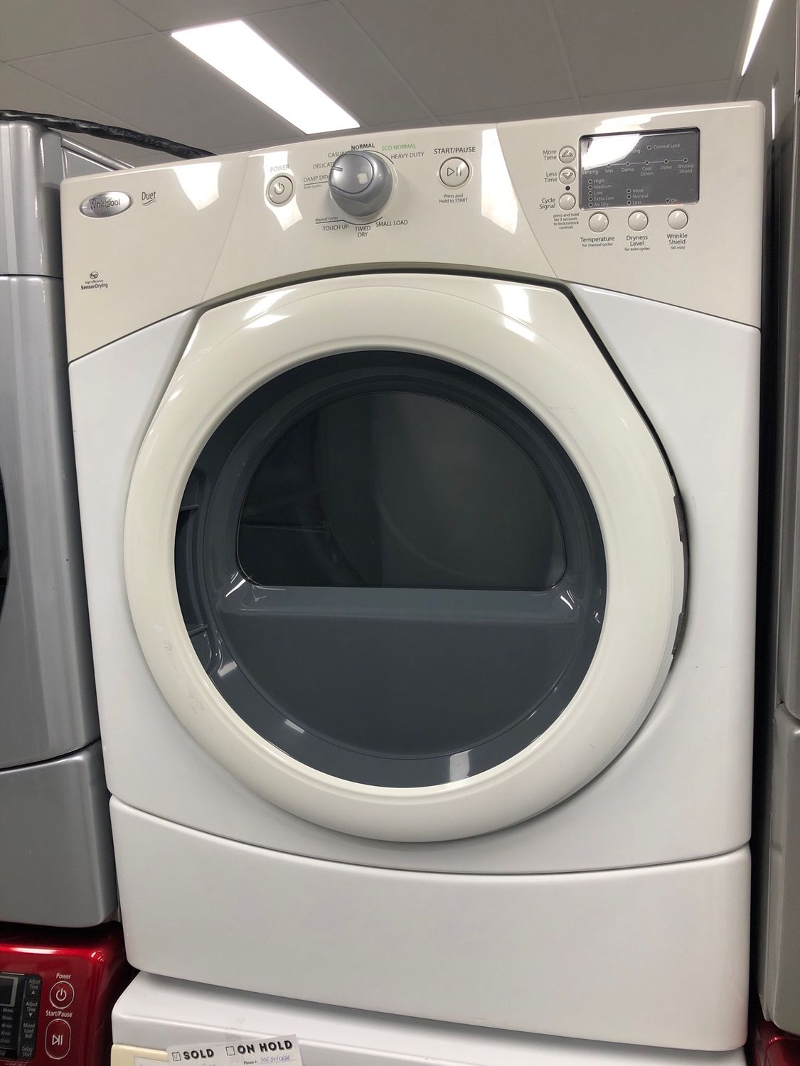 Whirlpool Duet 6.7 Cu.Ft  Front-Load Dryer YWED9151YW0