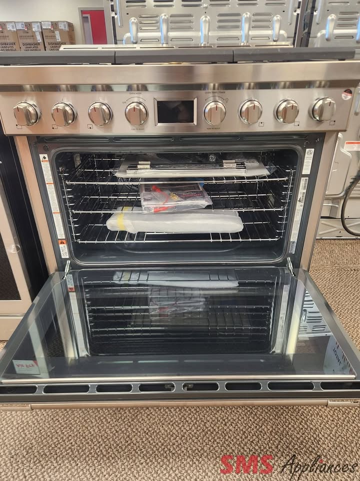 Open Box-Scratch & Dent Frigidaire Professional 36'' Dual-Fuel Gas Range PCFD3670AF