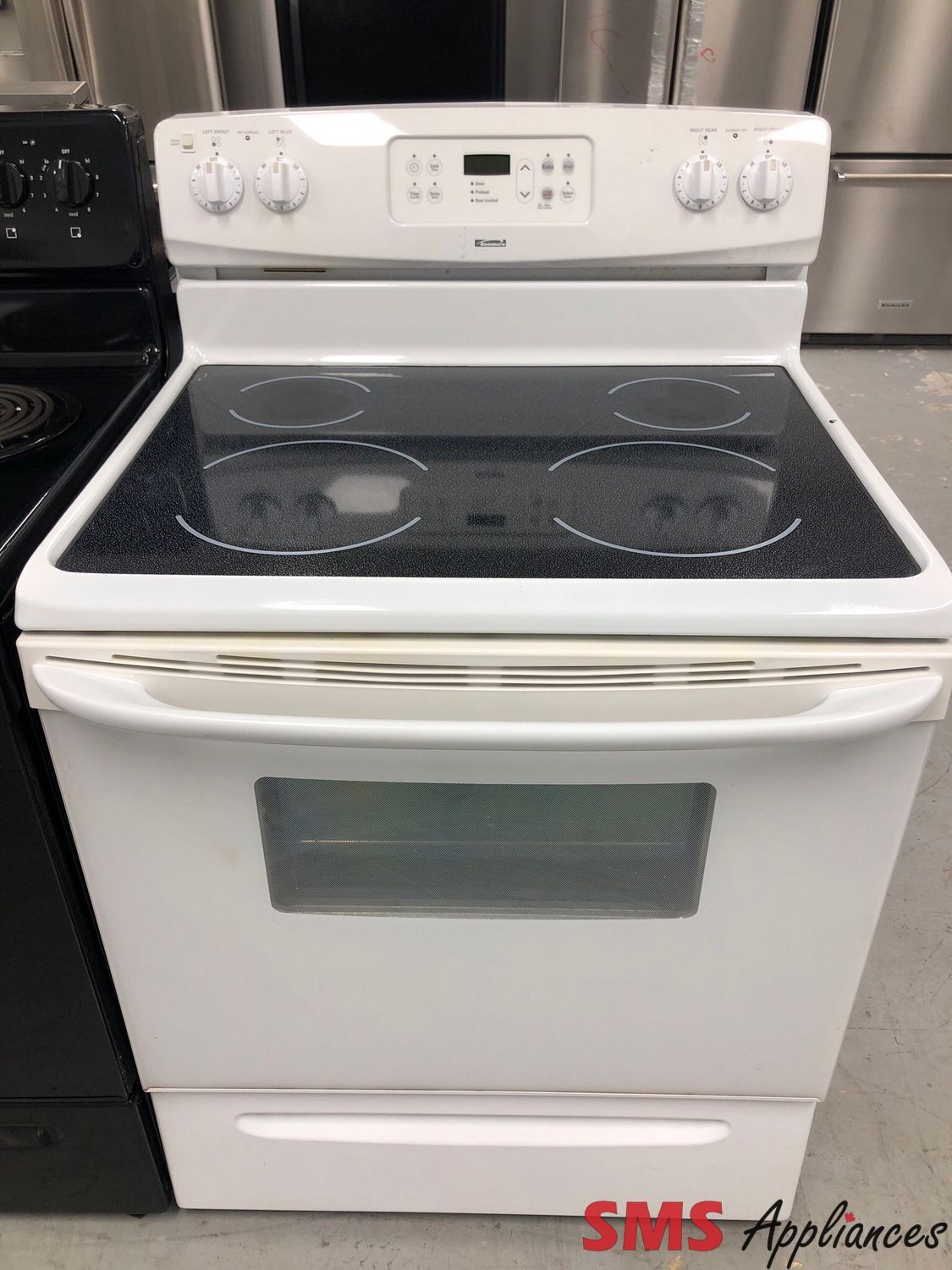 Kenmore 30” Glass-Top Range 970-606020 Kenmore 30” Glass-Top Range 970-606020